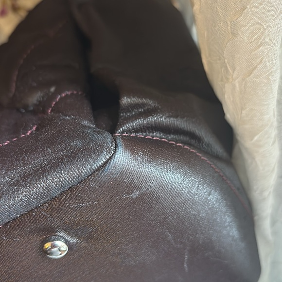 Chanel Paris Biarritz canvas tote chocolate bar brown - Picture 11 of 15